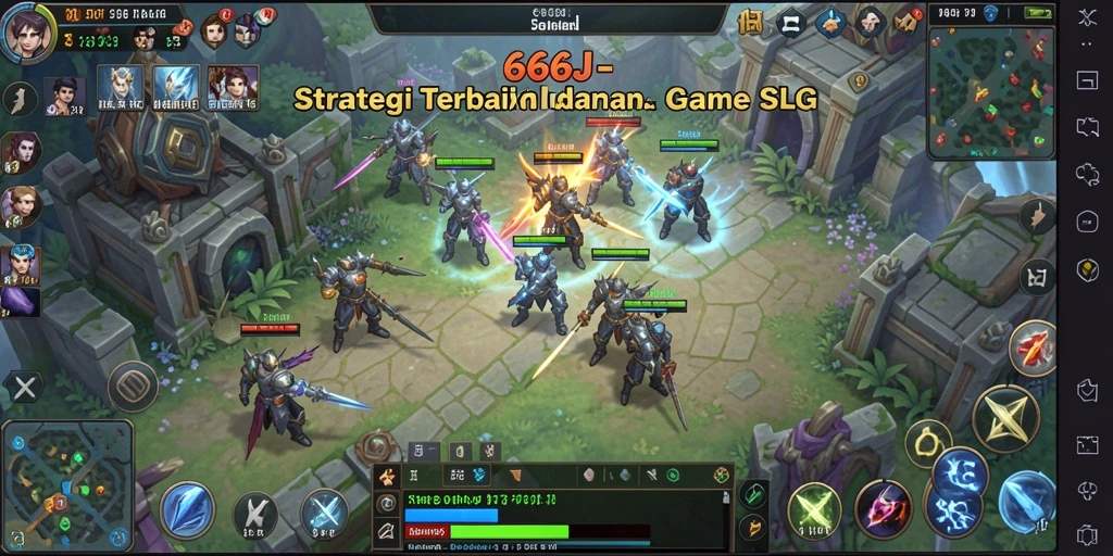 Tampilan imperium yang megah dalam gameplay SLG.