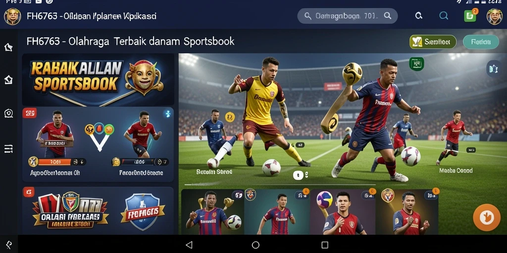 Screenshot utama FH6767 menampilkan pengalaman taruhan olahraga yang seru.
