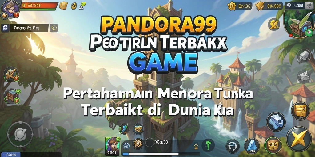 Tampilan screenshot gameplay PANDORA99 yang menampilkan aksi Tower Defense yang mendebarkan.