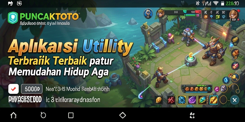 Tampilan antarmuka PUNCAKTOTO yang bersih dan user-friendly.