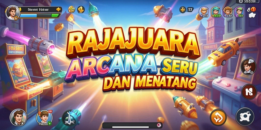 Tampilan menakjubkan dari gameplay RAJAJUARA yang seru dan penuh aksi.