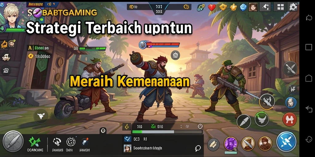 Screenshot gameplay SOBATGAMING yang menampilkan aksi strategi mendebarkan.