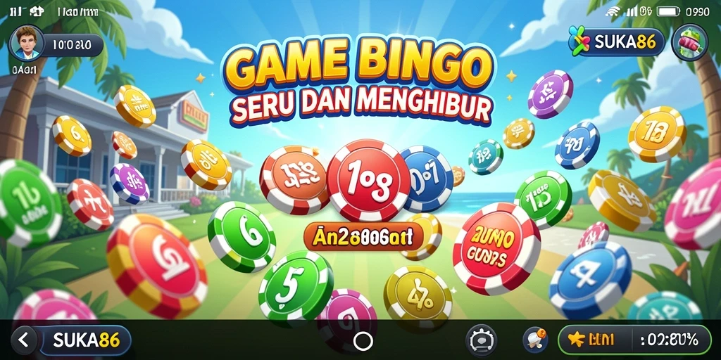 Tampilan gameplay menarik dari Bingo di SUKA86.